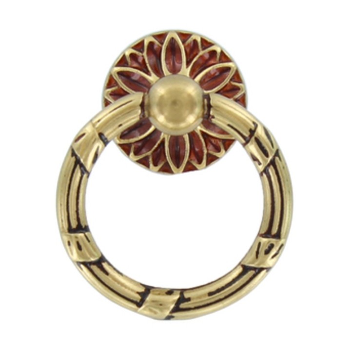 MANIGLIA OTTONE 09236 D 34X43 MM PATINE**