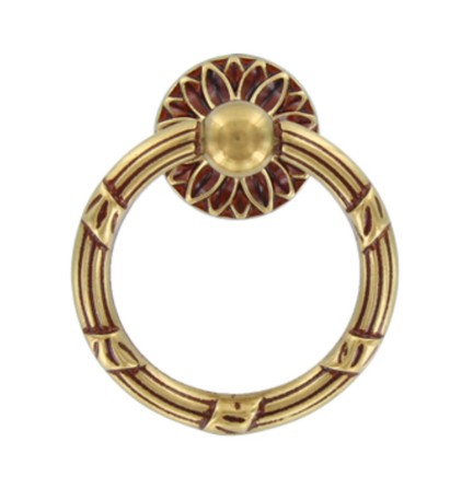 MANIGLIA OTTONE 09236 D 42X49 MM PATINE*