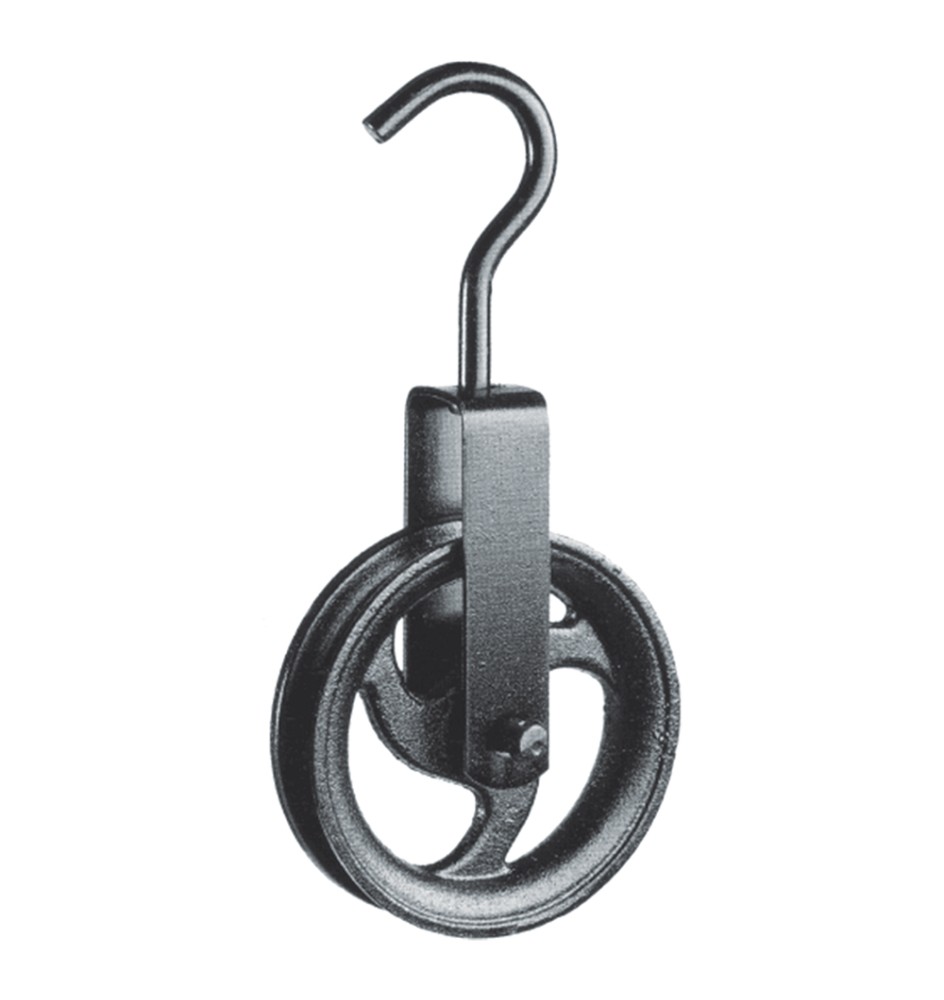 CARRUCOLA IN GHISA ø 120