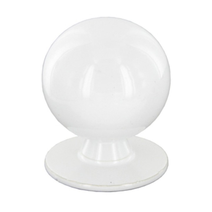 POMOLO OTTONE 2172 2521 D 25 MM TORNITO BIANCO