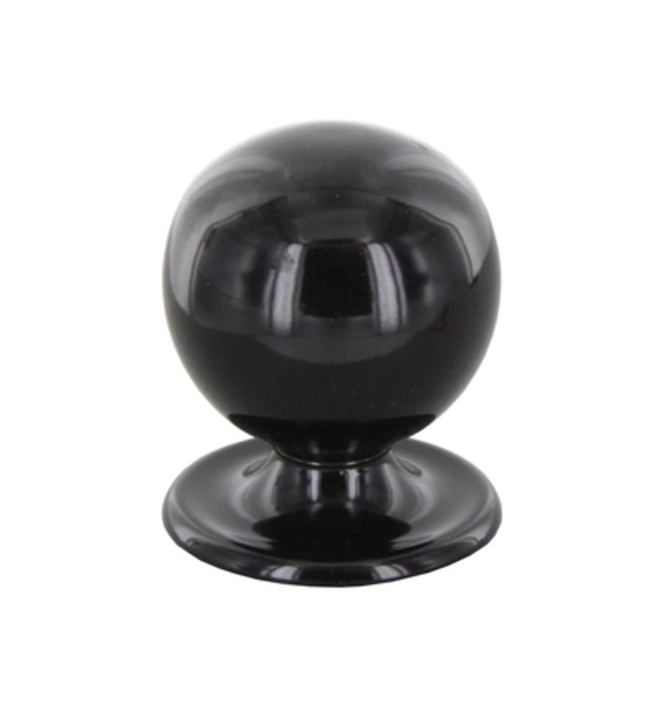 POMOLO OTTONE 2172 2523 D 25 MM TORNITO NERO
