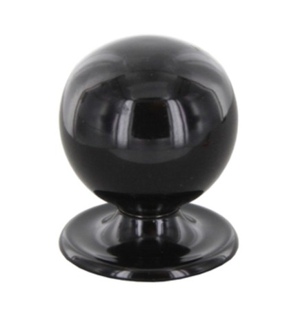 POMOLO OTTONE 2172 2523 D 25 MM TORNITO NERO