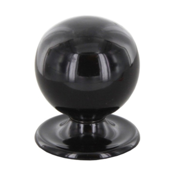POMOLO OTTONE 2172 2523 D 25 MM TORNITO NERO
