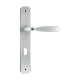 MANIGLIA GOCCIA Q 8/70 1126 CROMO SATINATO