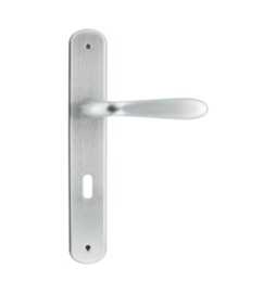 MANIGLIA GOCCIA Q 8/70 1126 CROMO SATINATO