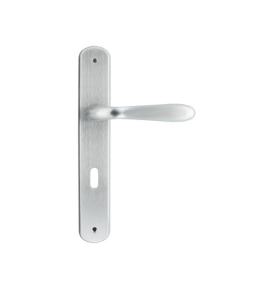 MANIGLIA GOCCIA Q 8/70 1126 CROMO SATINATO