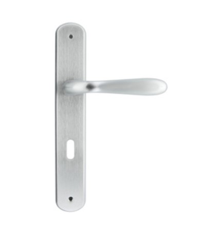 MANIGLIA GOCCIA Q 8/70 1126 CROMO SATINATO