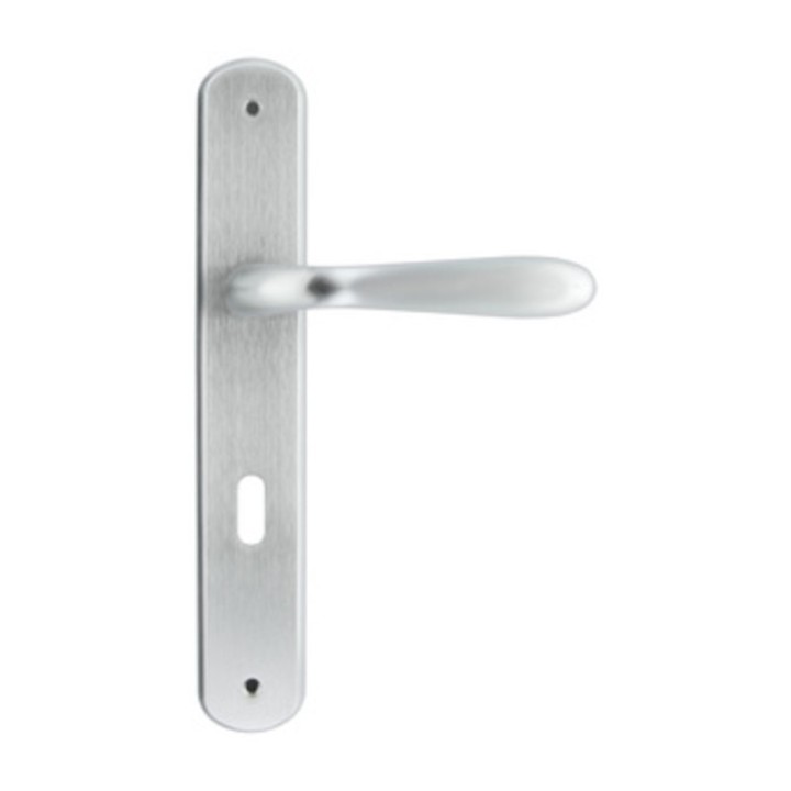 MANIGLIA GOCCIA Q 8/70 1126 CROMO SATINATO