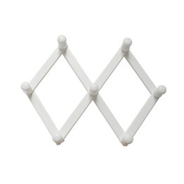 APPENDIABITI ESTENSIBILE A 7 GANCI BIANCO**
