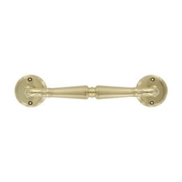 MANIGLIONE OTTONE 603 260 MM LUCIDO VERNICIATO