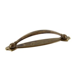 MANIGLIA OTTONE 18900 128 MM ANTICATO
