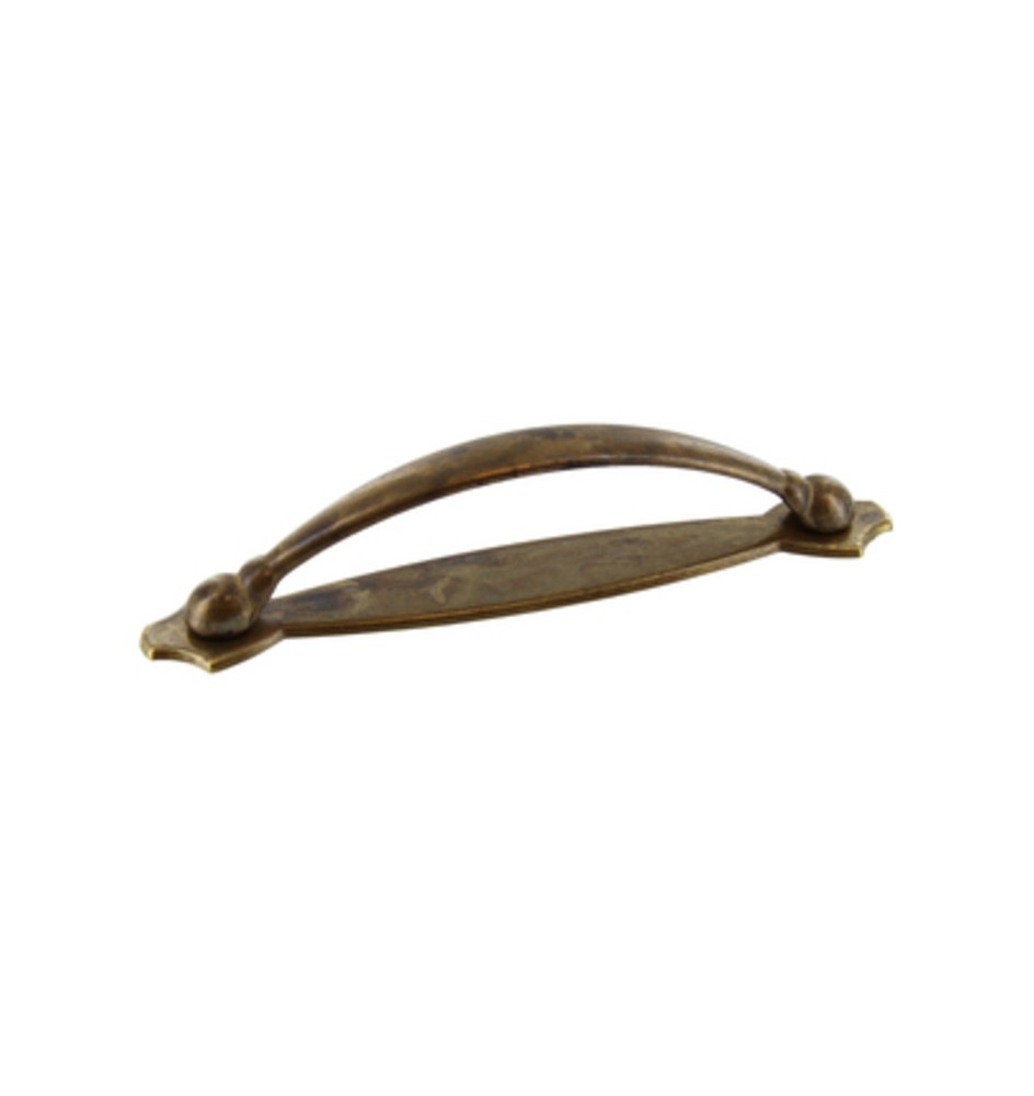 MANIGLIA OTTONE 18900 128 MM ANTICATO