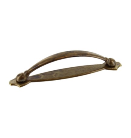 MANIGLIA OTTONE 18900 128 MM ANTICATO