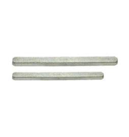 QUADRO P/MANIGLIA Q 8X100 MM ACCIAIO LUCIDO*