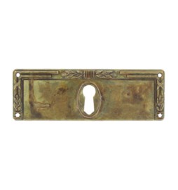 BOCCHETTA ZAMA 30060 97X33 MM OTTONE ANTICATO*