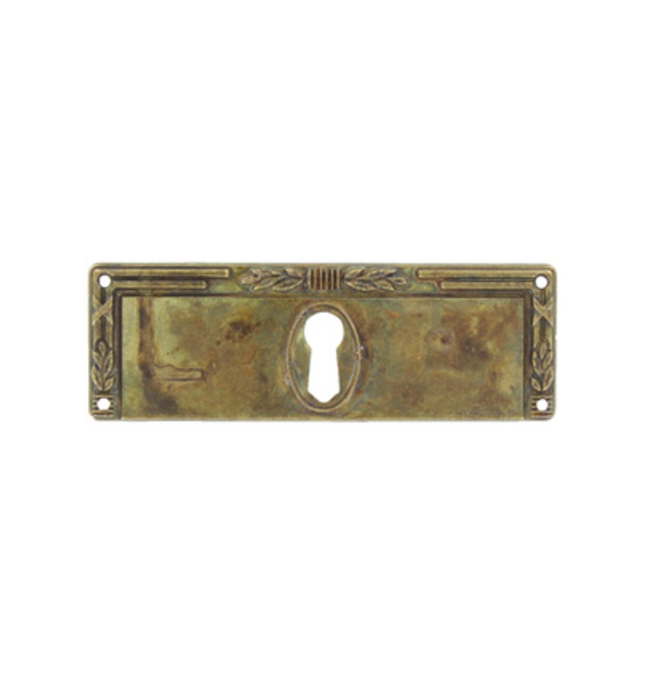 BOCCHETTA ZAMA 30060 97X33 MM OTTONE ANTICATO*