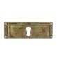 BOCCHETTA ZAMA 30060 97X33 MM OTTONE ANTICATO*