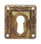 BOCCHETTA ZAMA 30060 33X35 MM OTTONE ANTICATO**