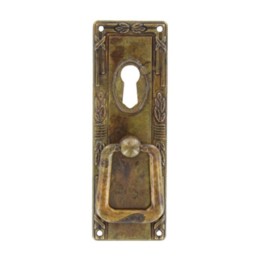 MANIGLIA ZAMA 12060 33X97 MM OTTONE ANTICATO**