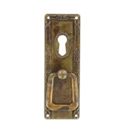 MANIGLIA ZAMA 12060 33X97 MM OTTONE ANTICATO**