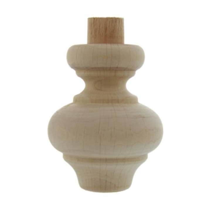 PIEDE IN LEGNO ONTANO 53012 70X 84 MM