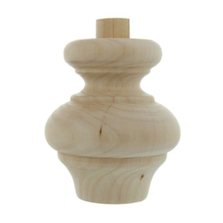 PIEDE IN LEGNO ONTANO 53012 88X100 MM