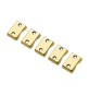 SERIE 5 PASSANTI OTTONE P/CREMONESE LUCIDO