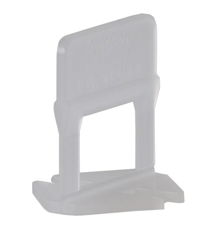 BASE LIVELLANTE CON FERITOIA PER CUNEO H. mm 12 - fuga 3 mm - cf. 250 pz