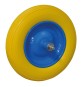 RUOTA POLIURETANICA PER CARRIOLA int. mm 125 - perno corto