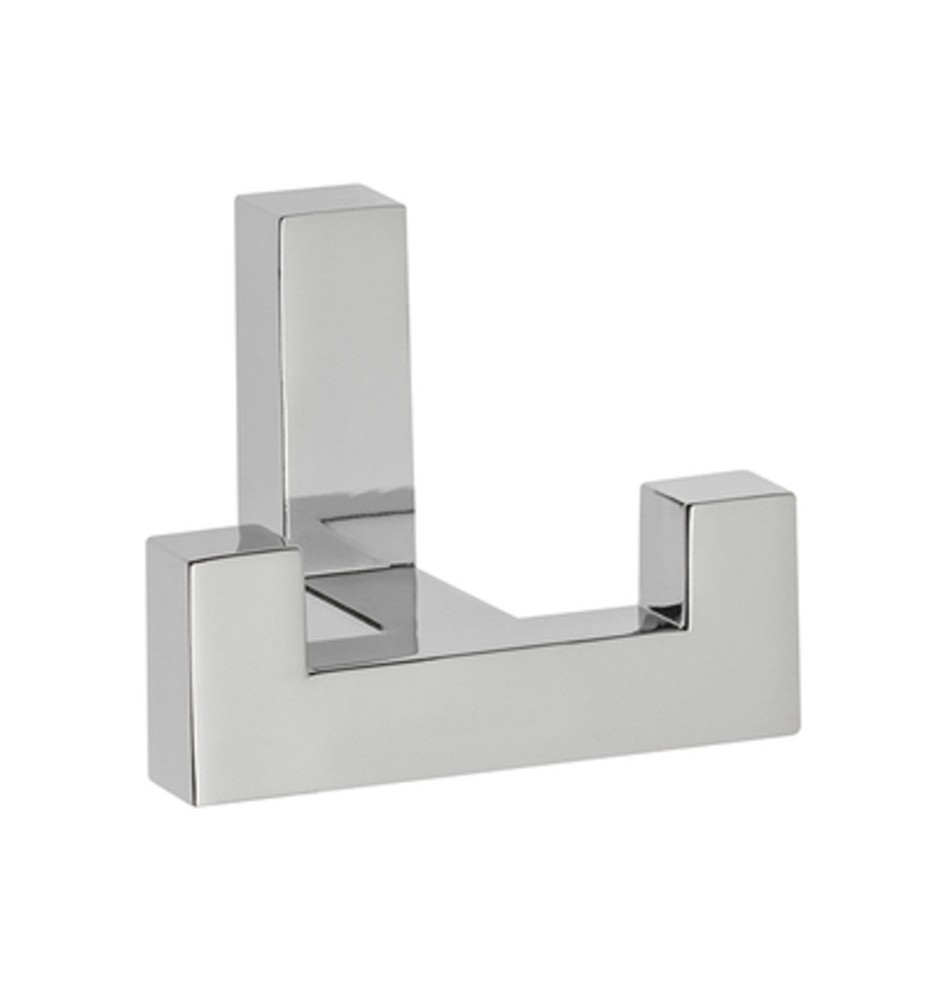 APPENDIABITI A 2 POSTI WZ-K2202-01 52X40 MM CROMO
