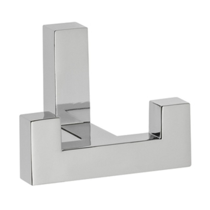 APPENDIABITI A 2 POSTI WZ-K2202-01 52X40 MM CROMO