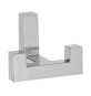 APPENDIABITI A 2 POSTI WZ-K2202-01 52X40 MM CROMO