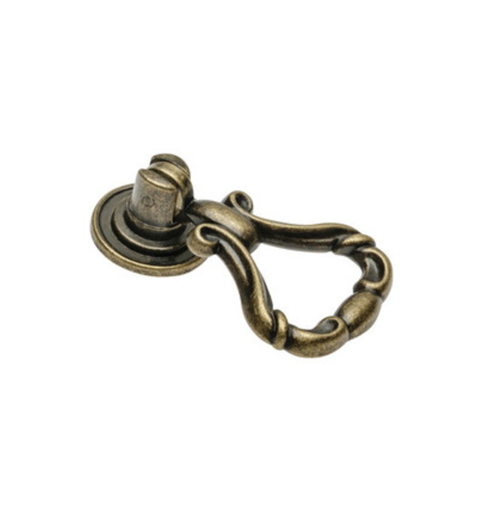 MANIGLIA ZAMA RJM 0128 33X55 MM ANTICATO