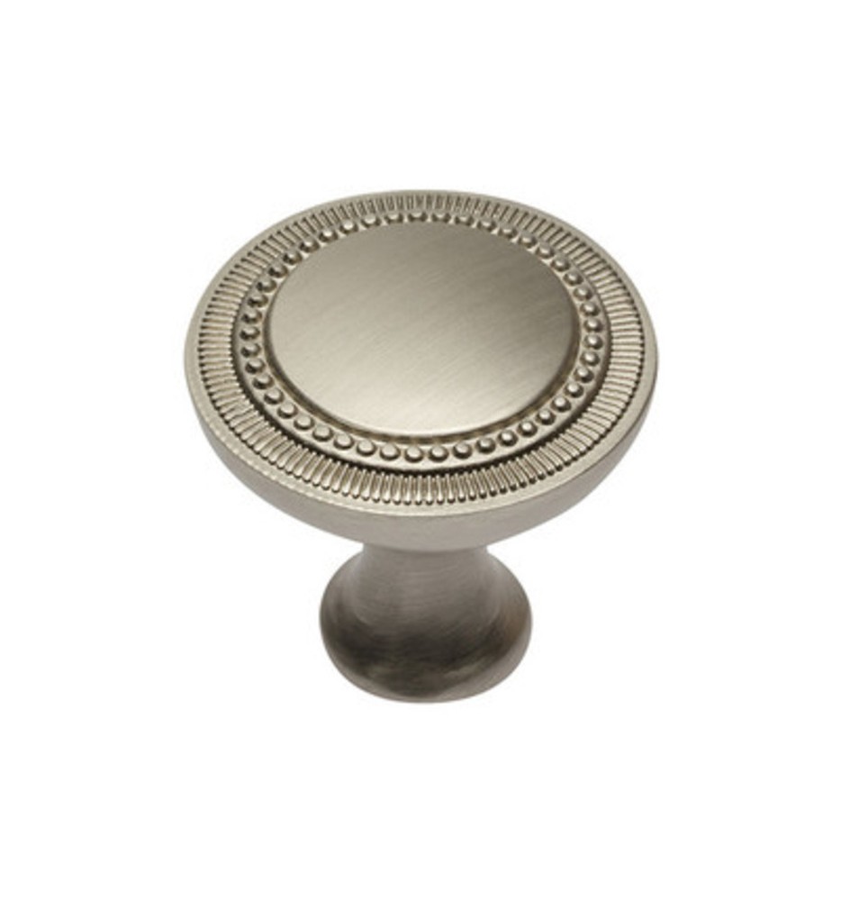 POMOLO IMPER D 31 MM ALLUMINIO NICHEL SATINATO