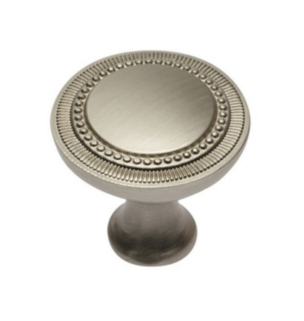 POMOLO IMPER D 31 MM ALLUMINIO NICHEL SATINATO