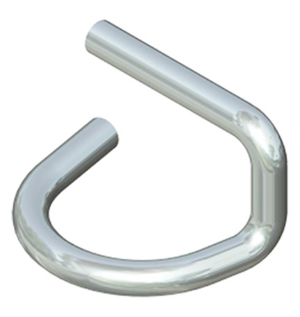 GANCIO DI SICUREZZA PER PONTEGGI ø mm 8