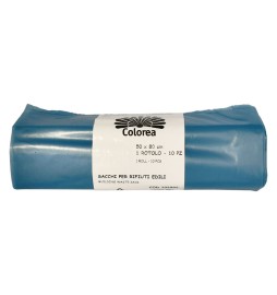 SACCO PER MACERIE cm. 50x80 azzurri - cf.10 pezzi