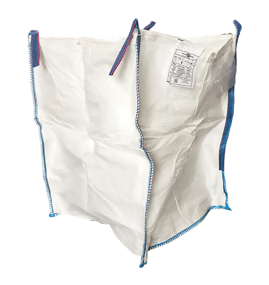 SACCONE IN POLIPROPILENE FONDO CHIUSO 'BIG BAG' bocca di carico cielo aperto