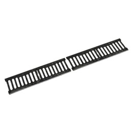 GRIGLIA GHISA PER CANALETTA 'TOP' C250 - cm 50 x 12,6 x H. 3,2