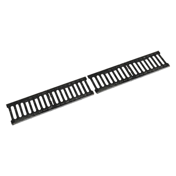 GRIGLIA GHISA PER CANALETTA 'TOP' C250 - cm 50 x 12,6 x H. 3,2
