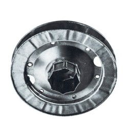 PULEGGIA C/CALOTTA ACC D 220 MM P/RULLO OTTAG