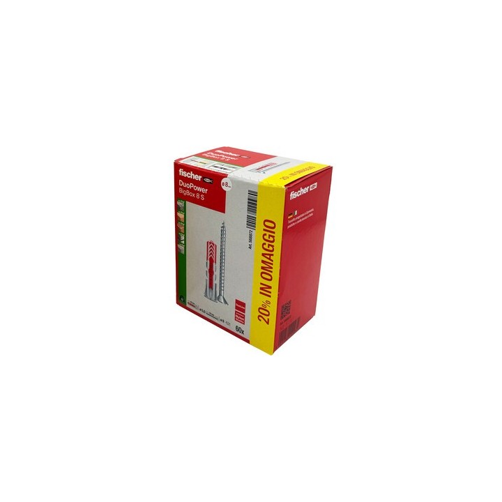 FISCHER TASSELLO DUOPOWER S 8X40 VITE 50+10 OMAG