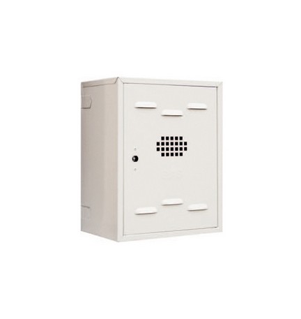 CASSETTA PER PROTEZIONE GAS PREVERNICIATA BIANCA cm 50 x 40 x 25