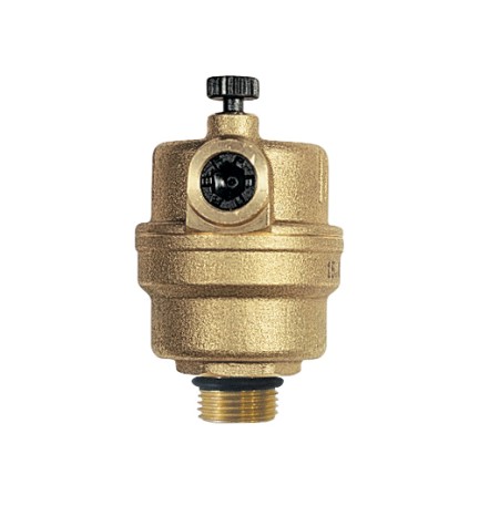 VALVOLA AUTOMATICA SFOGO ARIA VERTICALE MKV MICROVENT 3/8 10 Bar