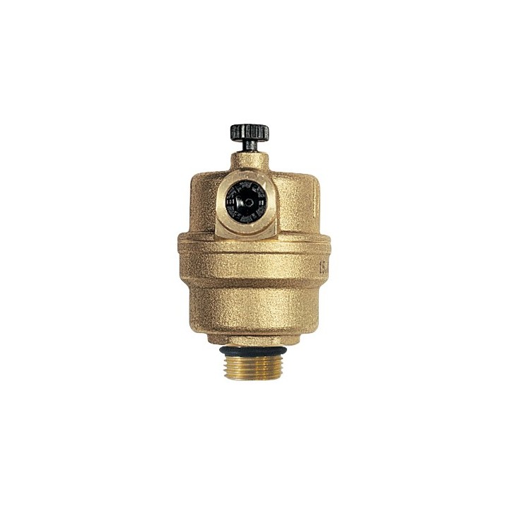 VALVOLA AUTOMATICA SFOGO ARIA VERTICALE MKV MICROVENT 3/8 10 Bar