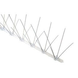 DISSUASORE P/VOLATILI BASE POLIC 50CM 40 SPILLI AISI 204