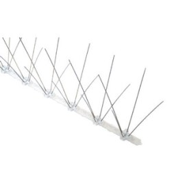 DISSUASORE P/VOLATILI BASE POLIC 50CM 40 SPILLI AISI 201