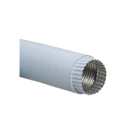 TUBO FLESSIBILE ESTENSIBILE ALLUM. BIANCO D 13 CM