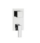 MISCELATORE MONOCOMANDO INCASSO DOCCIA C/DEVIATORE 5 VIE LINEA POLAR Cromo