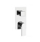 MISCELATORE MONOCOMANDO INCASSO DOCCIA C/DEVIATORE 3 VIE LINEA AVENUE Cromo